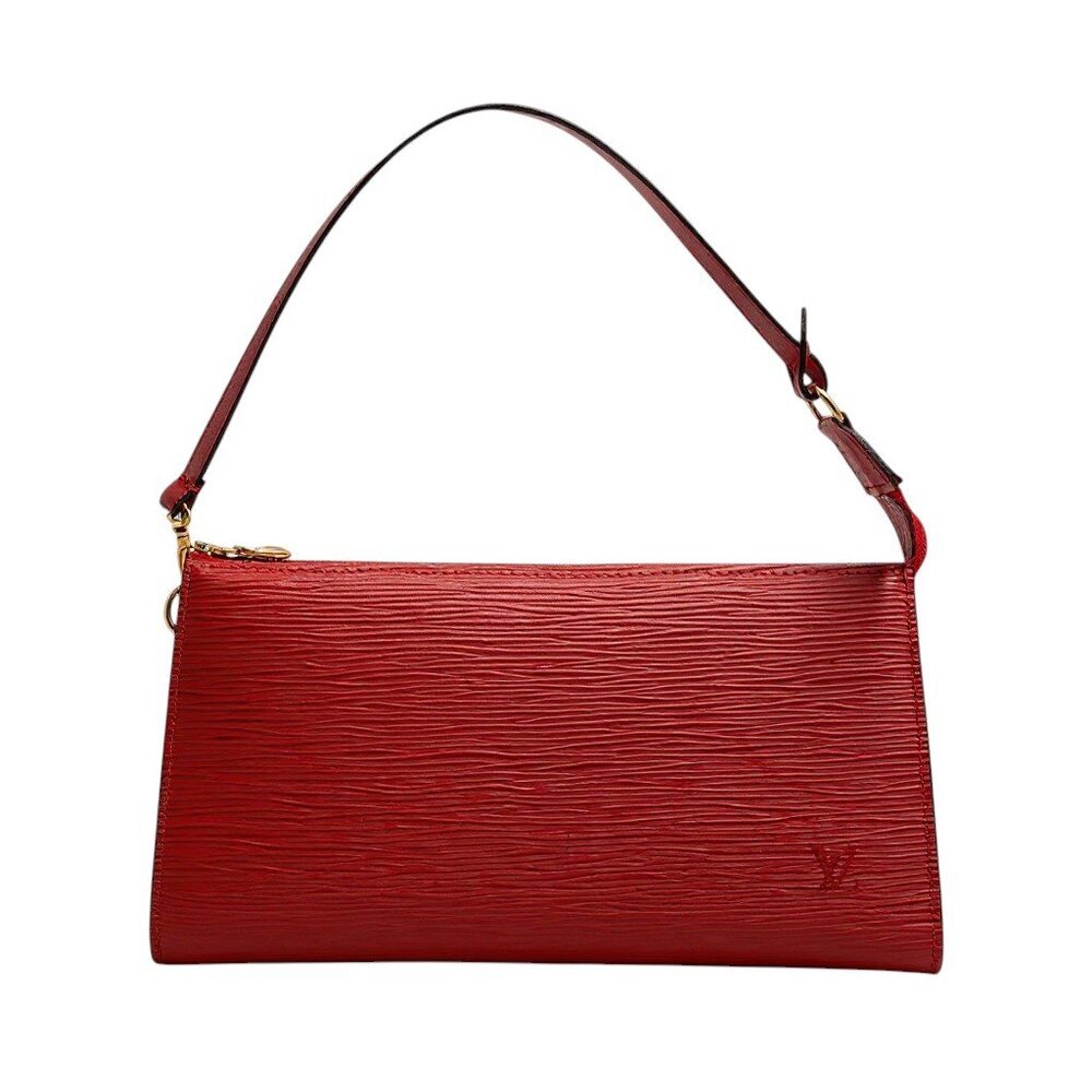Louis Vuitton Epi  RED leather Pochette